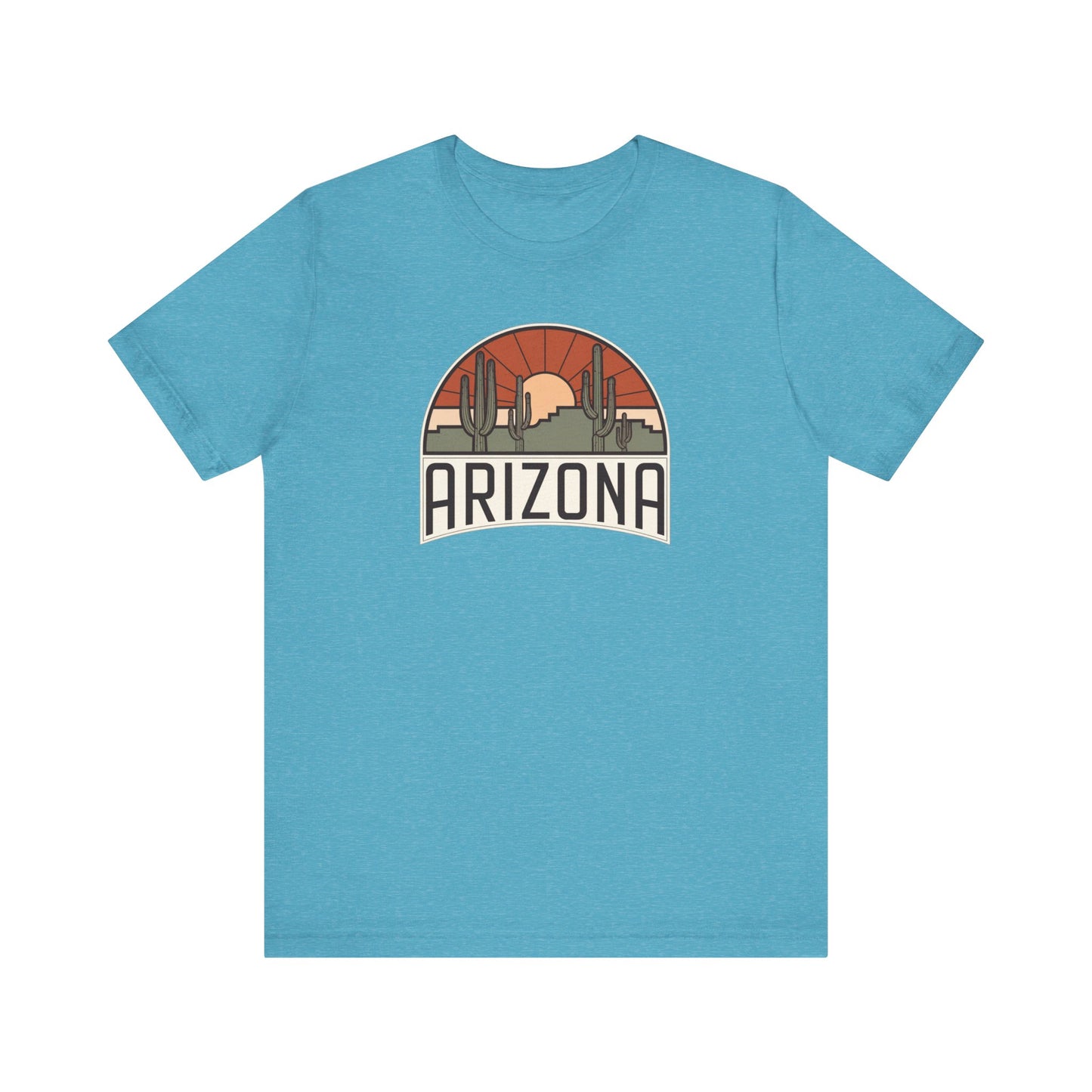 Vintage Saguaros Tee, Travel, Nature inspired, Arizona Cactus