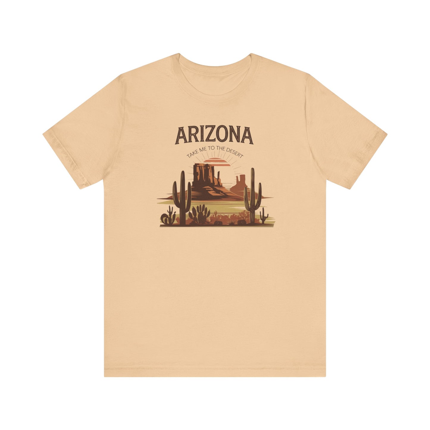 Arizona Desert Landscape Tee, Take Me to the Desert, Nature lovers,Road Trip