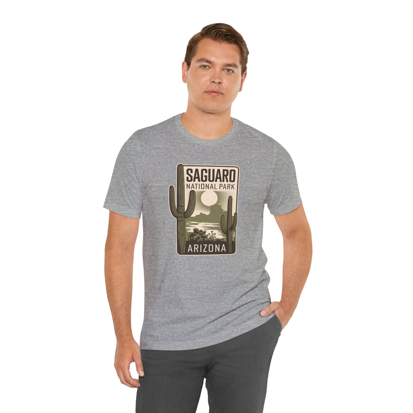 Saguaro National Park Tee | Desert Vibes Shirt, Arizona Souvenir, Nature Lovers Gift, Unisex Casual Wear, Travel Apparel