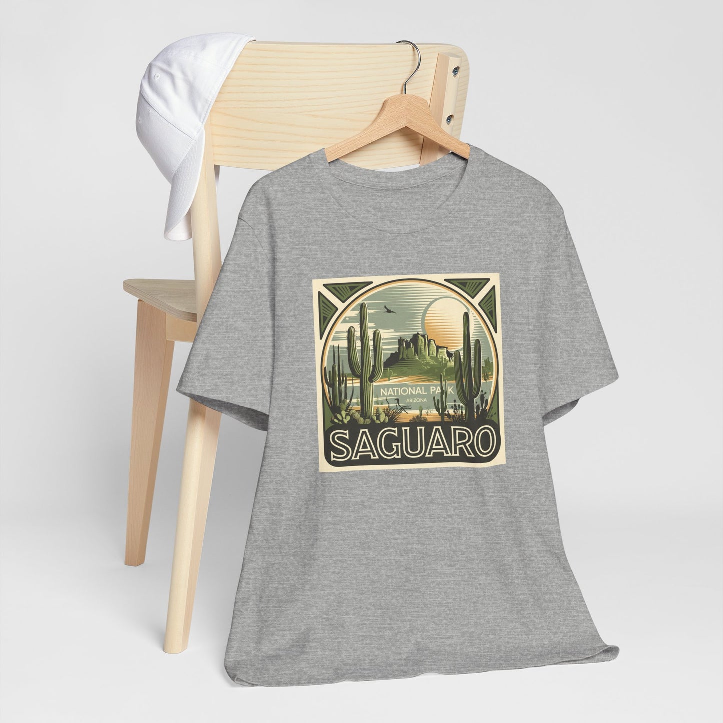 Saguaro National Park Vintage Tee, Arizona Travel and Souvenir ,Unisex short sleeve tee