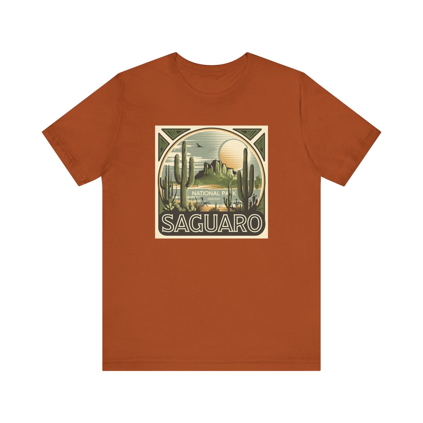 Saguaro National Park Vintage Tee, Arizona Travel and Souvenir ,Unisex short sleeve tee