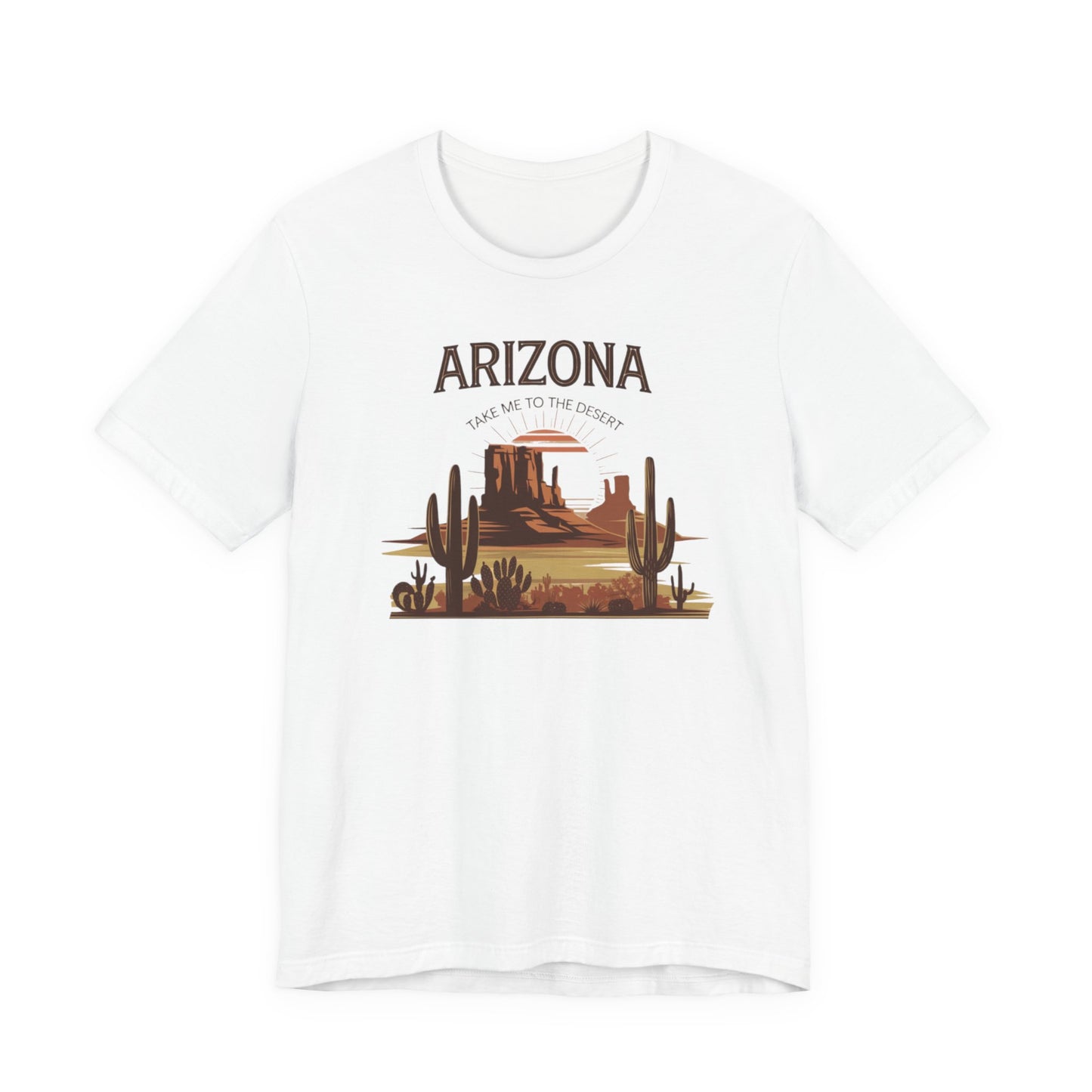 Arizona Desert Landscape Tee, Take Me to the Desert, Nature lovers,Road Trip