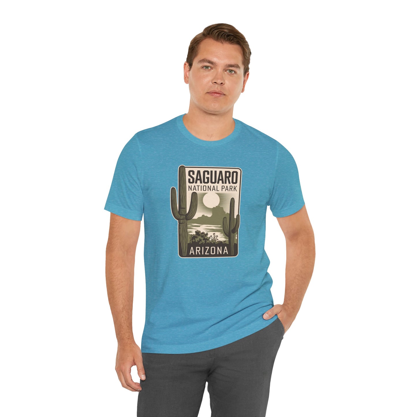 Saguaro National Park Tee | Desert Vibes Shirt, Arizona Souvenir, Nature Lovers Gift, Unisex Casual Wear, Travel Apparel