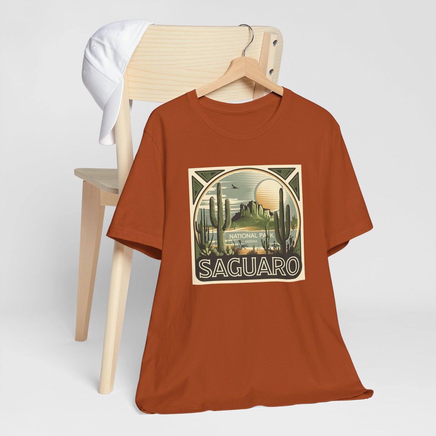 Saguaro National Park Vintage Tee, Arizona Travel and Souvenir ,Unisex short sleeve tee