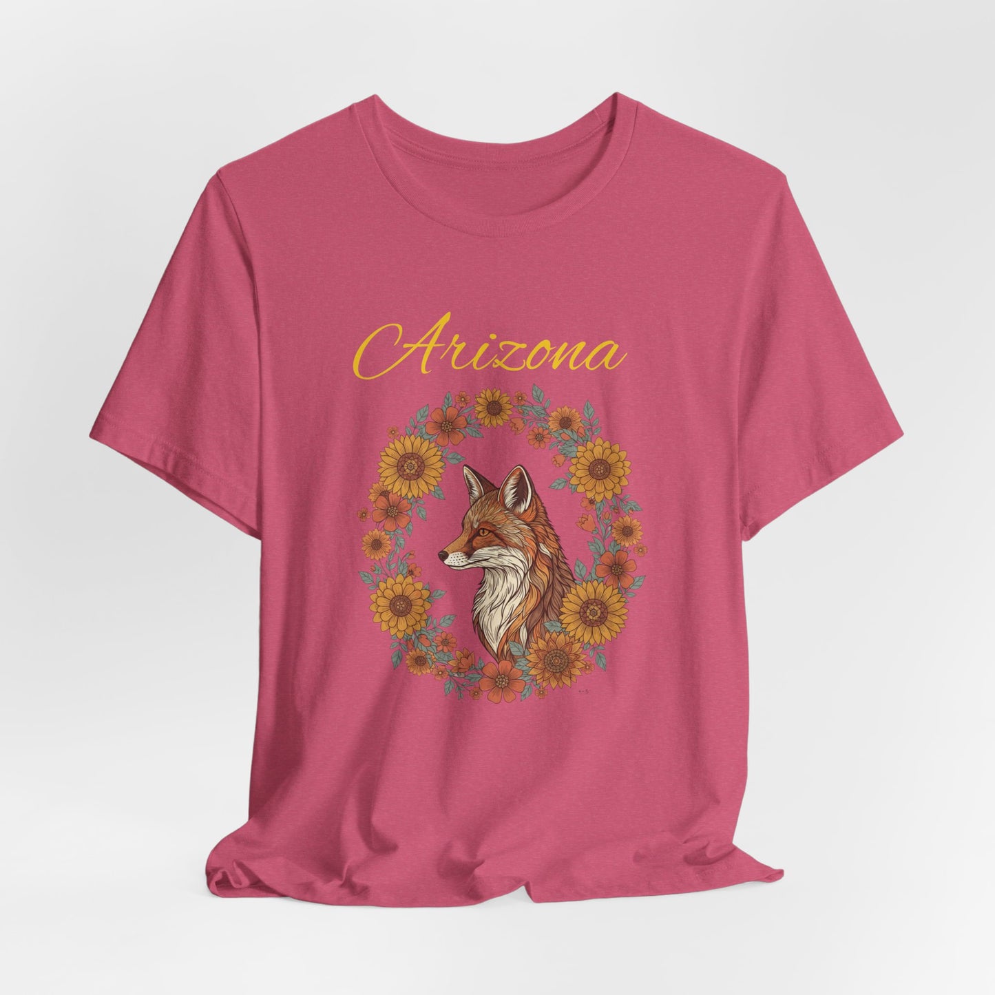 Arizona Coyote Floral Tee