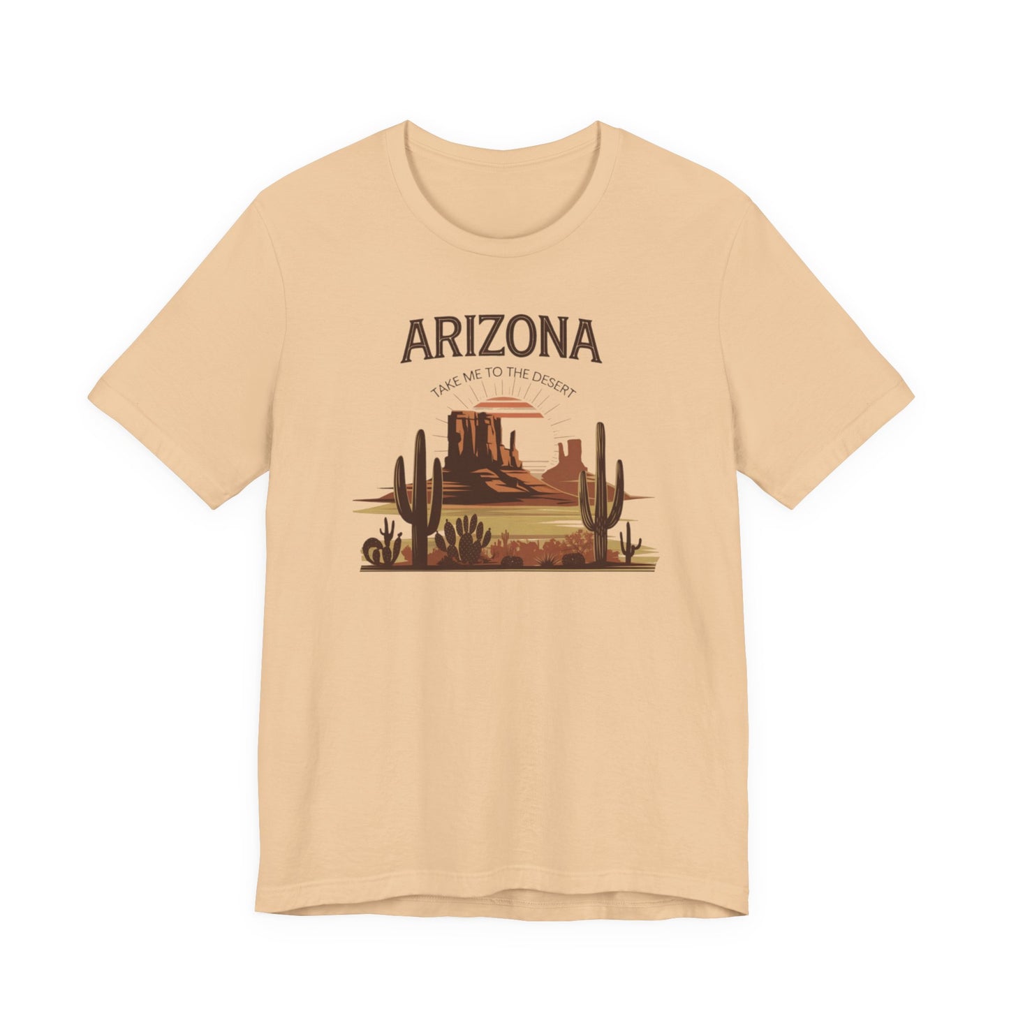 Arizona Desert Landscape Tee, Take Me to the Desert, Nature lovers,Road Trip