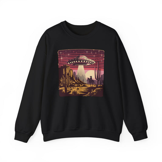Cosmic Encounter in the Desert Sweatshirt - Unisex Heavy Blend™ Crewneck