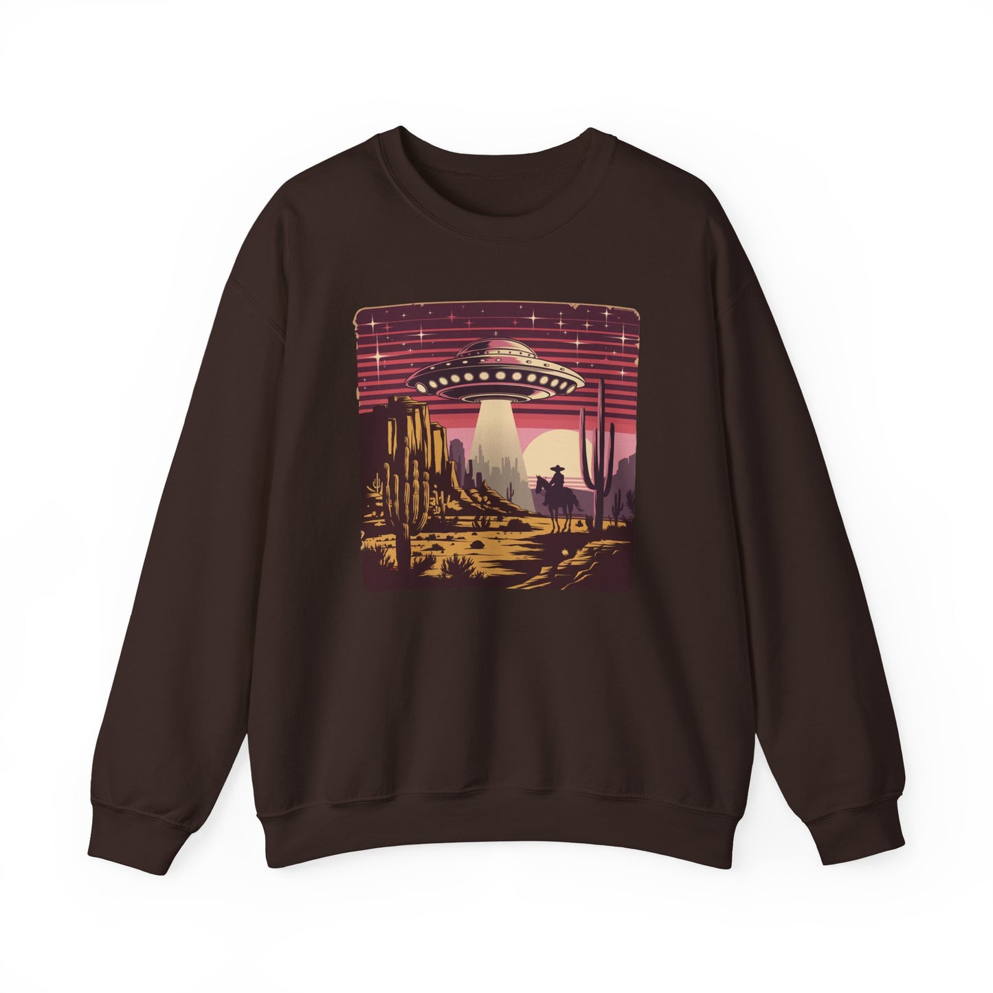 Cosmic Encounter in the Desert Sweatshirt - Unisex Heavy Blend™ Crewneck