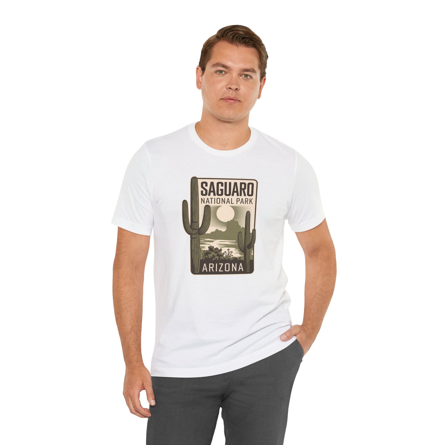 Saguaro National Park Tee | Desert Vibes Shirt, Arizona Souvenir, Nature Lovers Gift, Unisex Casual Wear, Travel Apparel