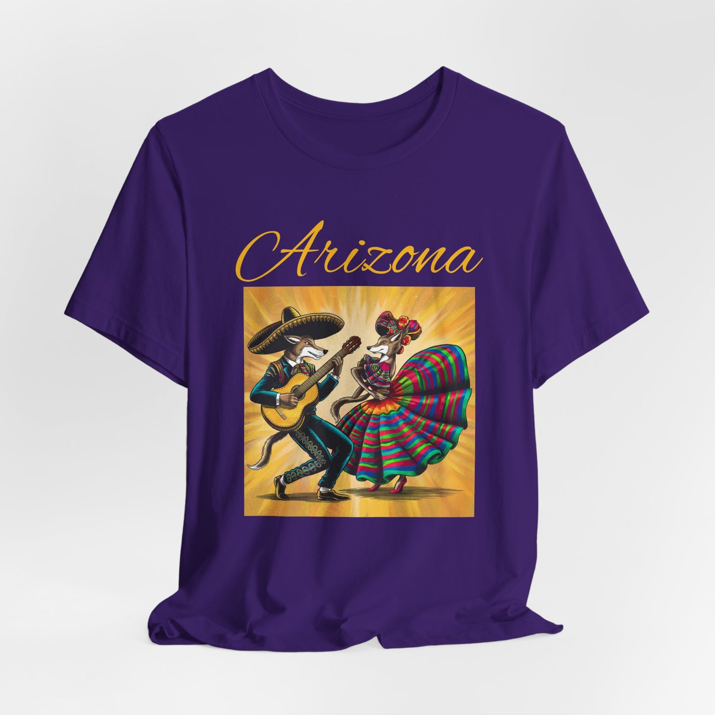 Arizona Fiesta Unisex Jersey Tee - Celebratory T-Shirt for Culture Lovers, Perfect for Parties, Gifts, Summer Festivals, and Day of the Dead