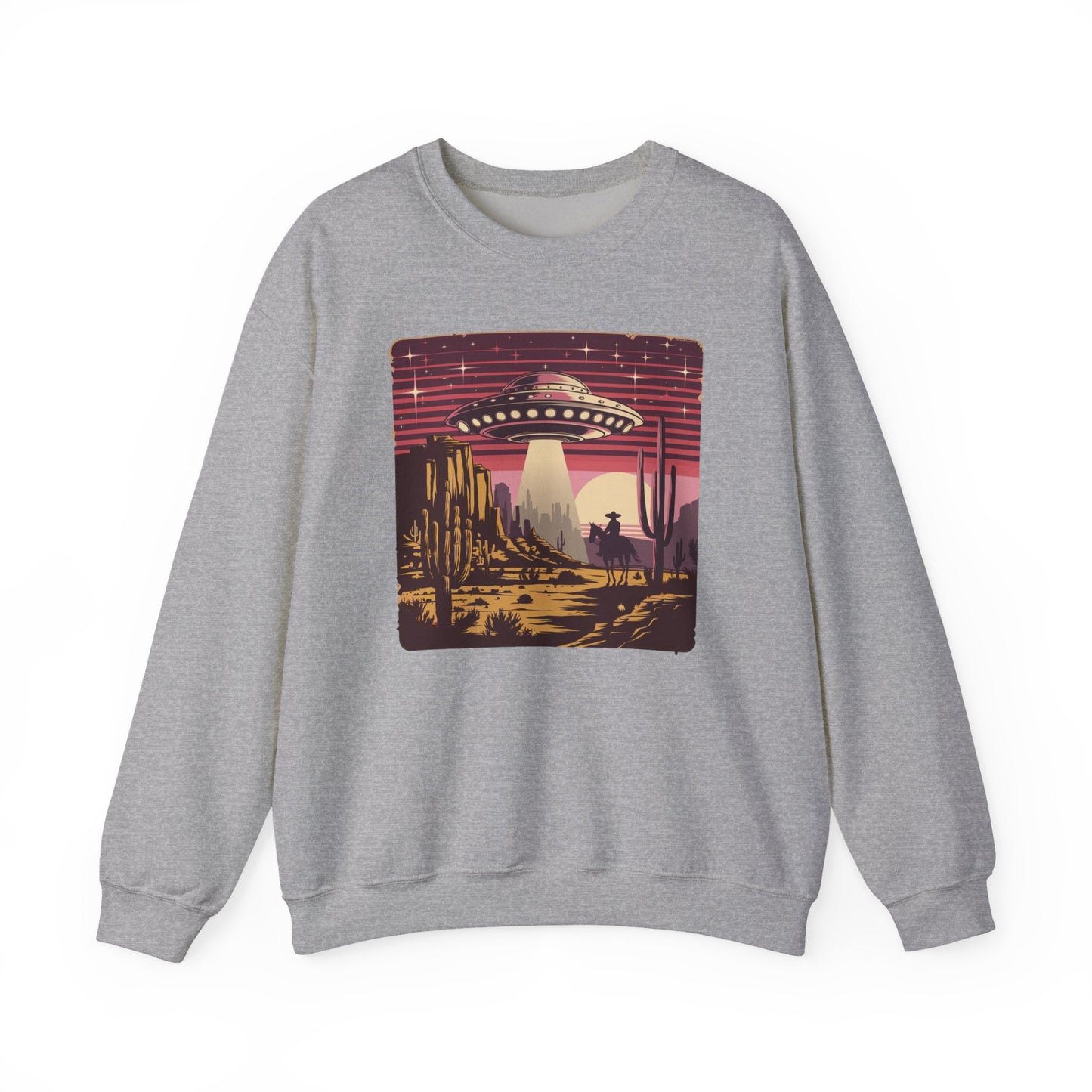 Cosmic Encounter in the Desert Sweatshirt - Unisex Heavy Blend™ Crewneck