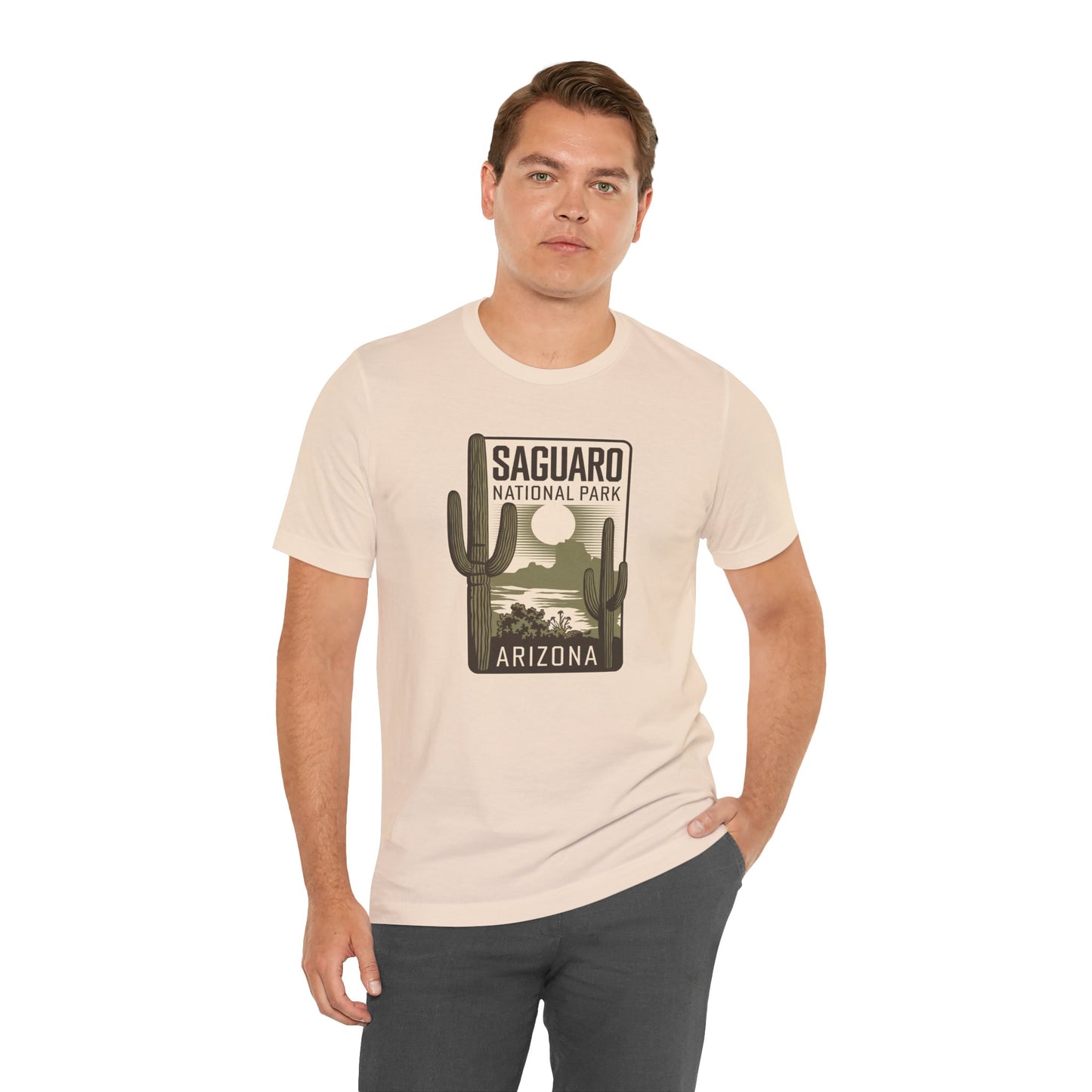 Saguaro National Park Tee | Desert Vibes Shirt, Arizona Souvenir, Nature Lovers Gift, Unisex Casual Wear, Travel Apparel