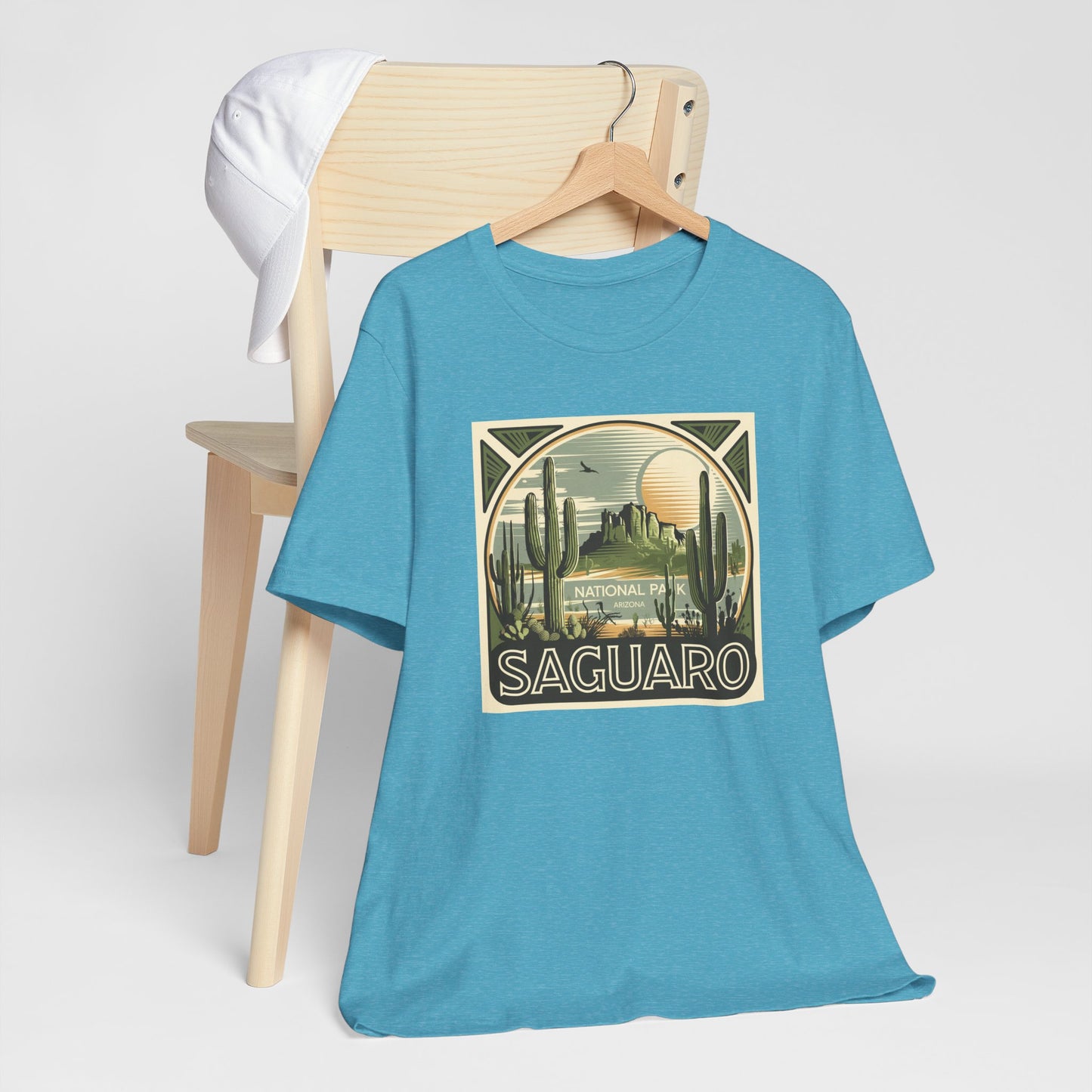 Saguaro National Park Vintage Tee, Arizona Travel and Souvenir ,Unisex short sleeve tee