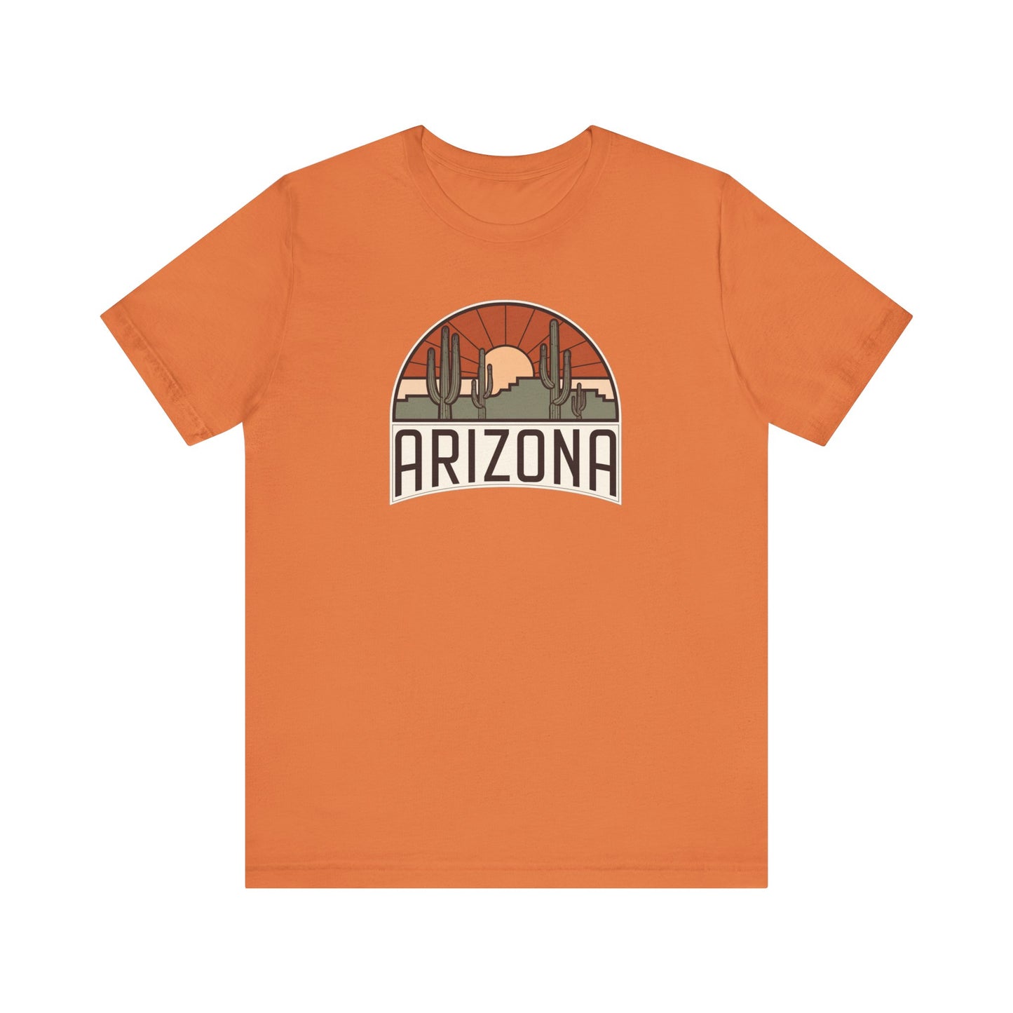 Vintage Saguaros Tee, Travel, Nature inspired, Arizona Cactus