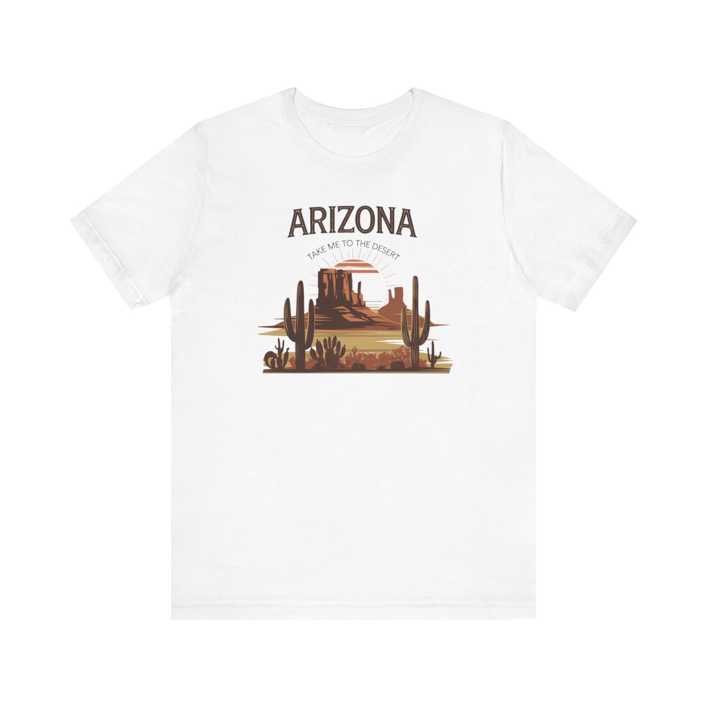 Arizona Desert Landscape Tee, Take Me to the Desert, Nature lovers,Road Trip