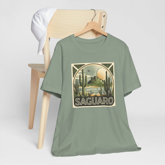 Saguaro National Park Vintage Tee, Arizona Travel and Souvenir ,Unisex short sleeve tee
