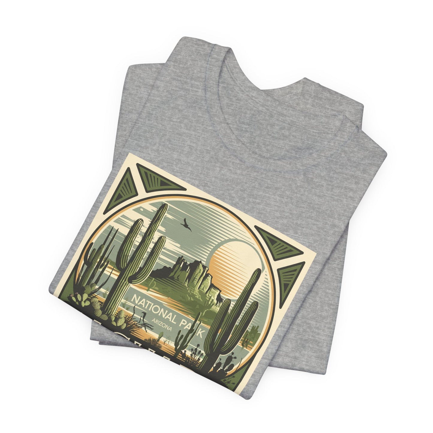 Saguaro National Park Vintage Tee, Arizona Travel and Souvenir ,Unisex short sleeve tee