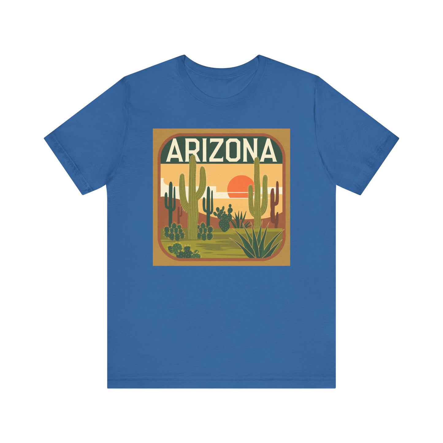 Arizona Sunset Graphic Tee | Casual Wear, Travel Souvenir, Vacation Shirt, Summer Apparel, Desert Nature Gift