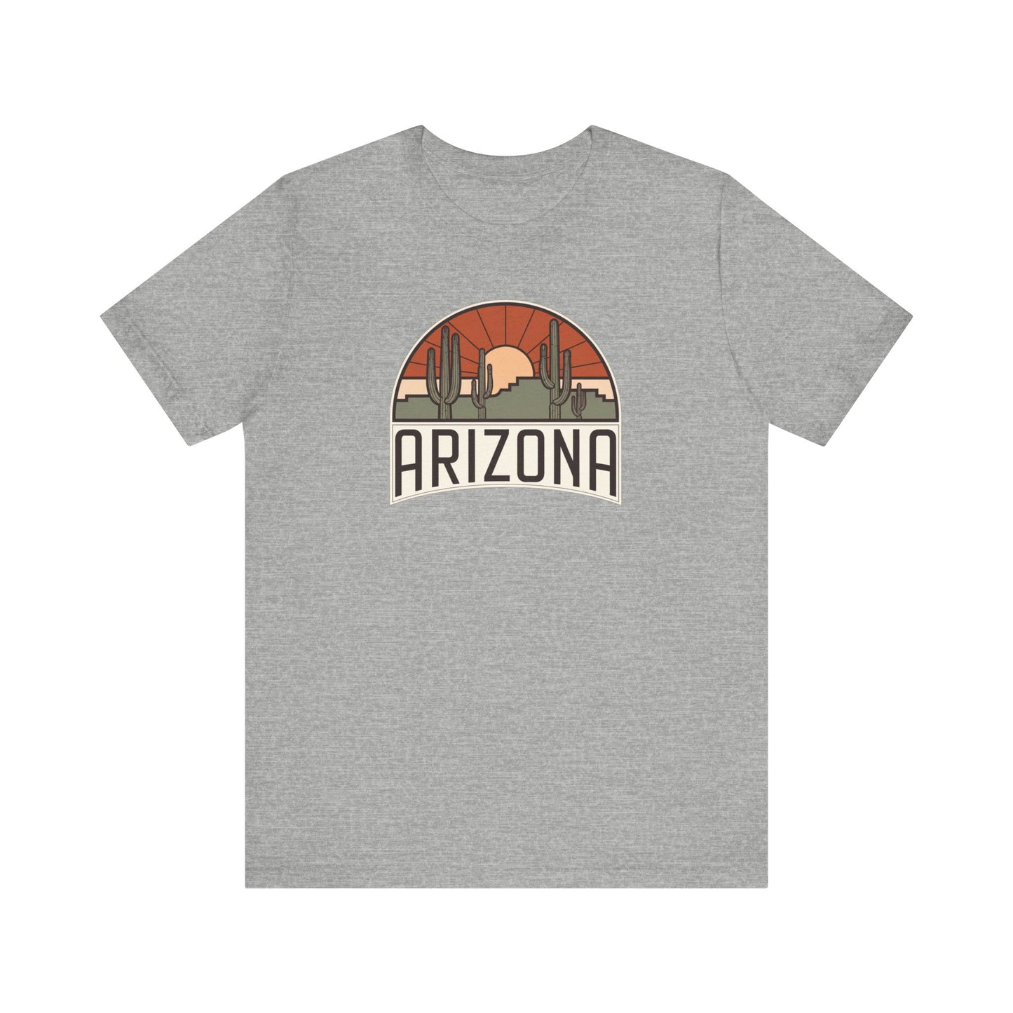Vintage Saguaros Tee, Travel, Nature inspired, Arizona Cactus