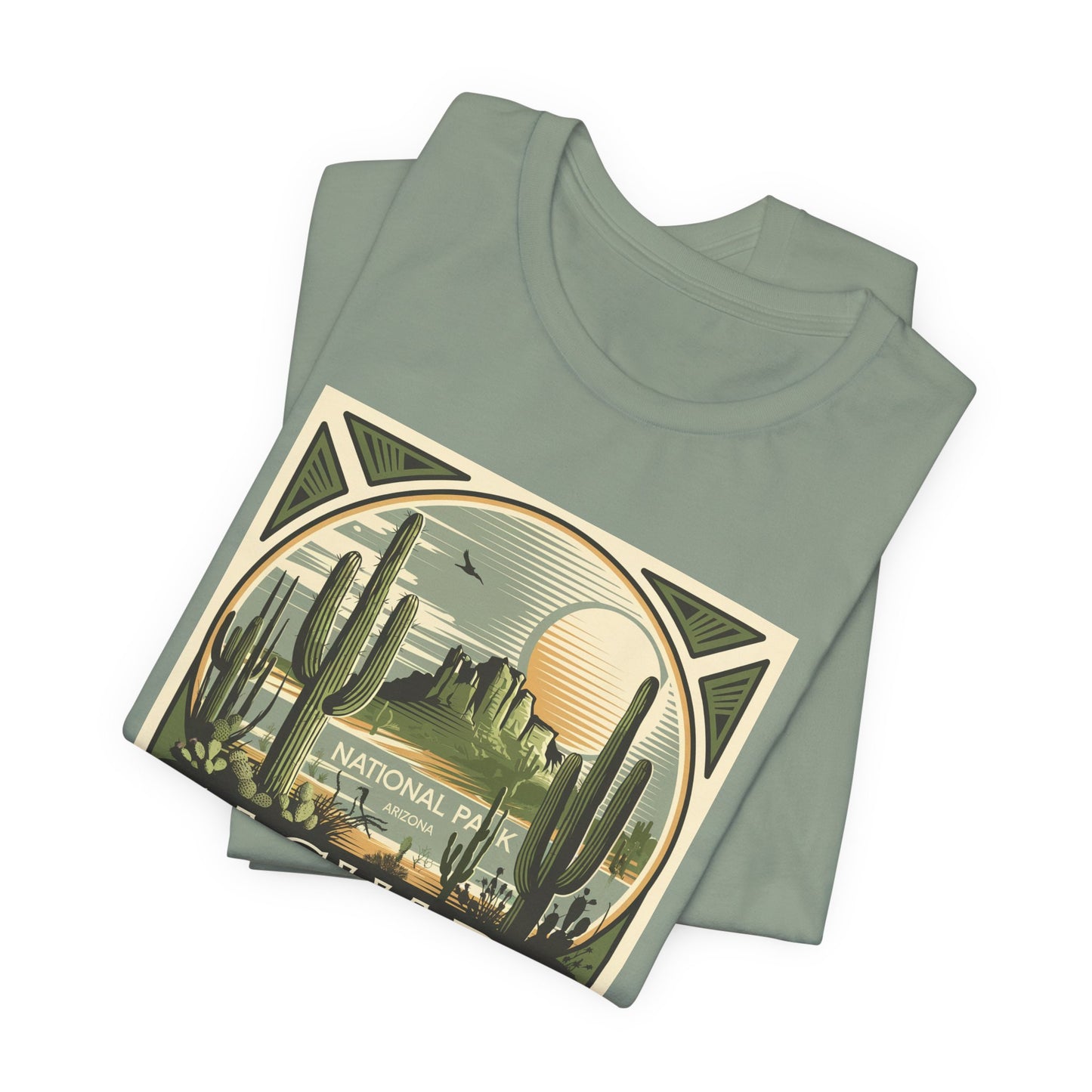 Saguaro National Park Vintage Tee, Arizona Travel and Souvenir ,Unisex short sleeve tee