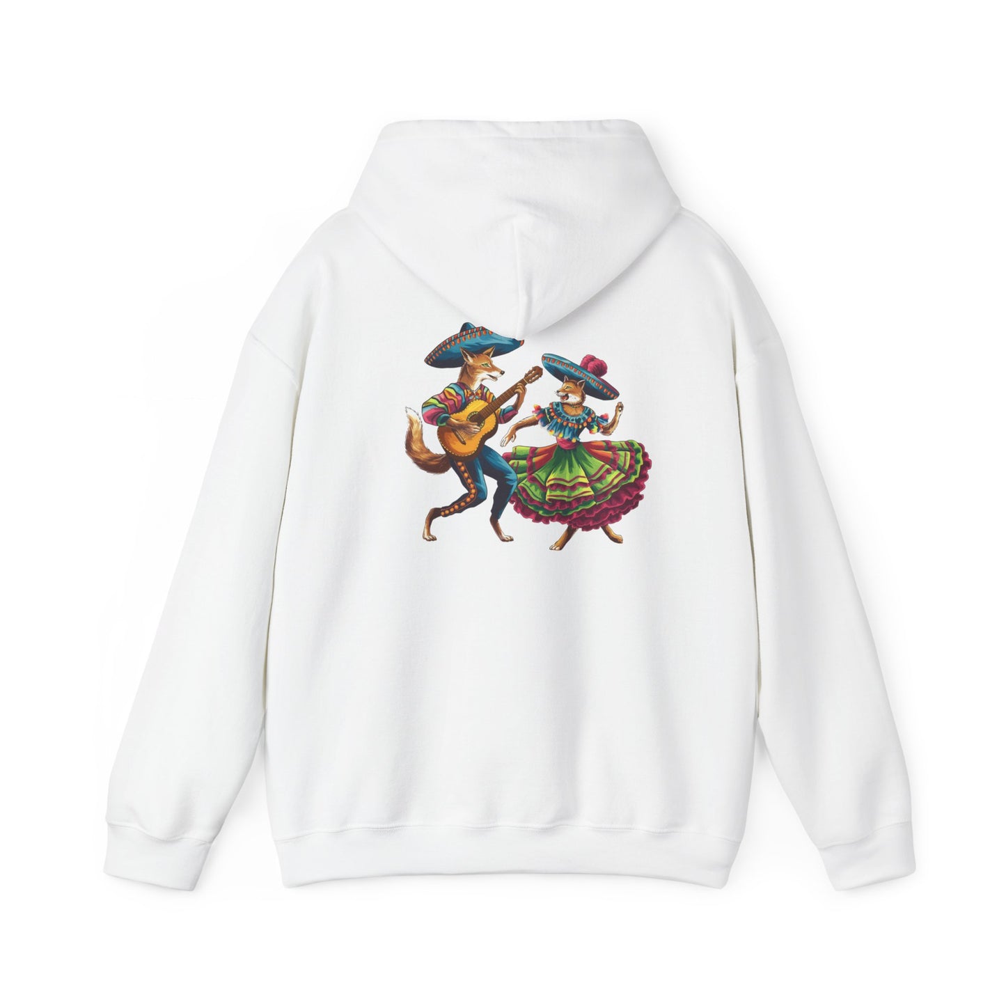 Folklorico Coyote & Bobcat Hoodie — Mariachi Dancers Design