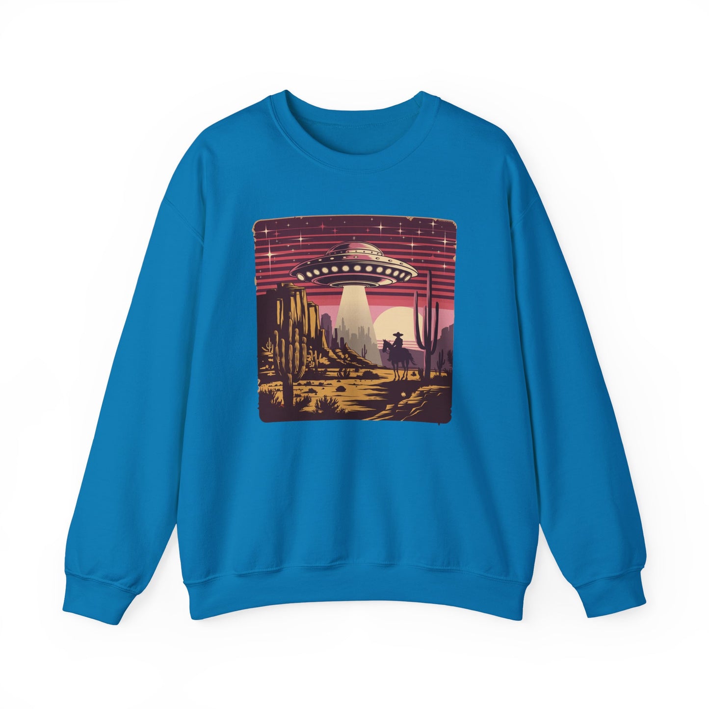 Cosmic Encounter in the Desert Sweatshirt - Unisex Heavy Blend™ Crewneck
