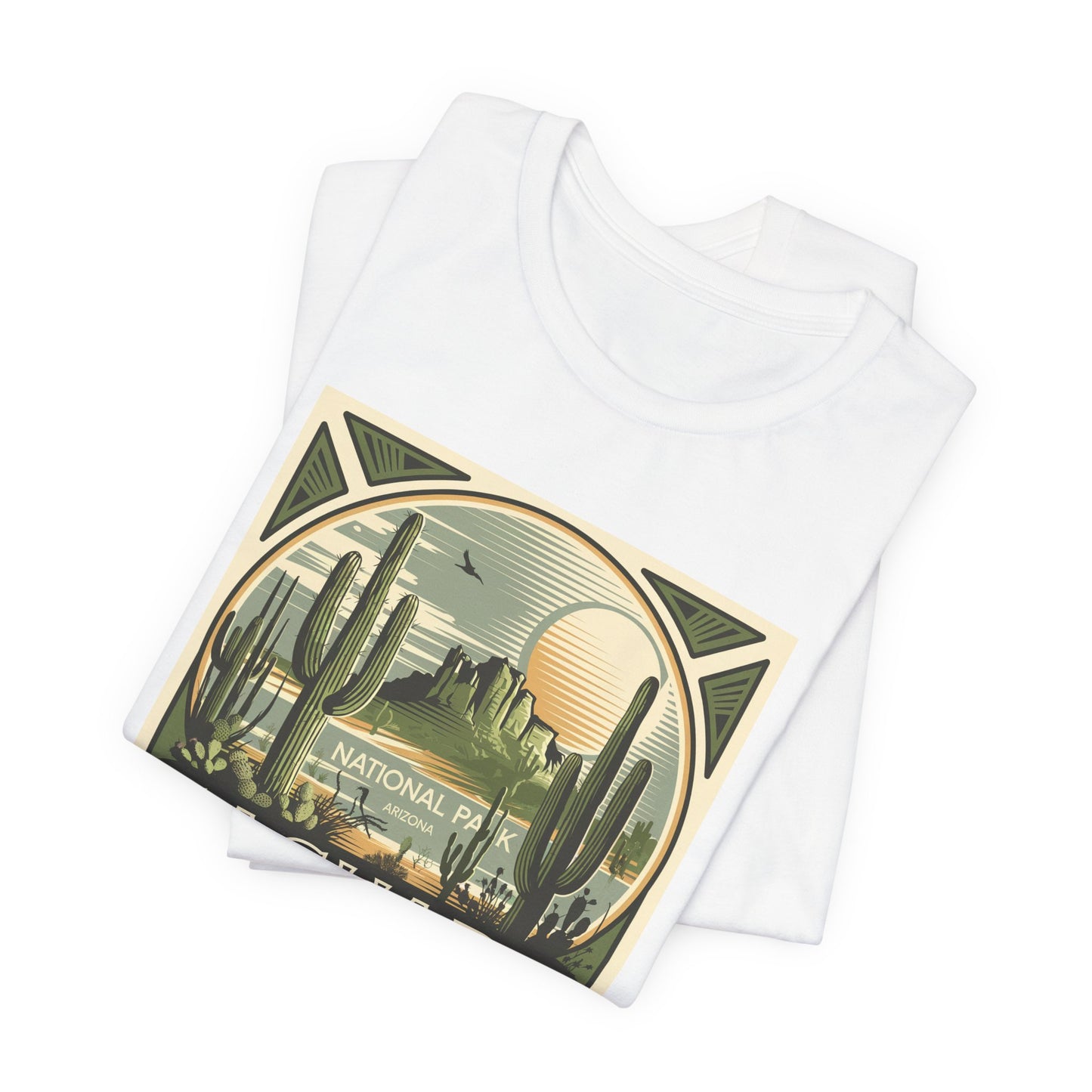 Saguaro National Park Vintage Tee, Arizona Travel and Souvenir ,Unisex short sleeve tee