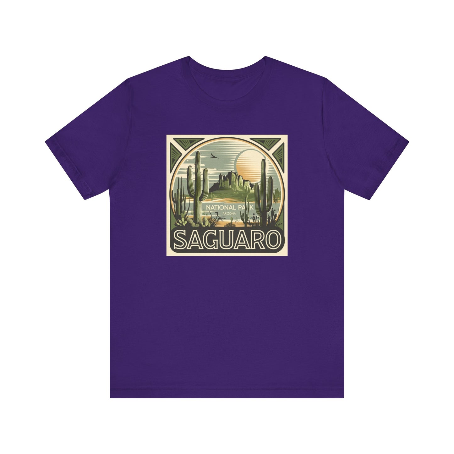 Saguaro National Park Vintage Tee, Arizona Travel and Souvenir ,Unisex short sleeve tee