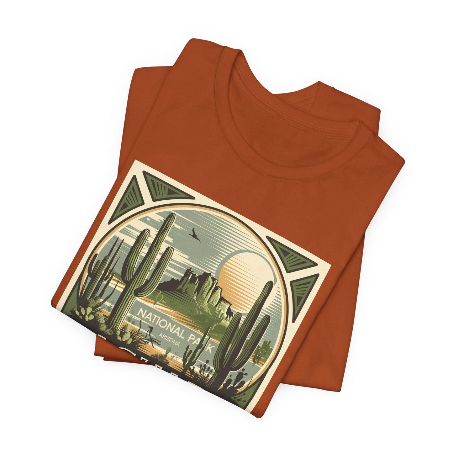 Saguaro National Park Vintage Tee, Arizona Travel and Souvenir ,Unisex short sleeve tee