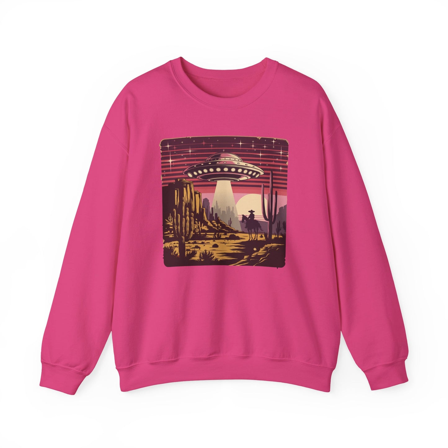 Cosmic Encounter in the Desert Sweatshirt - Unisex Heavy Blend™ Crewneck