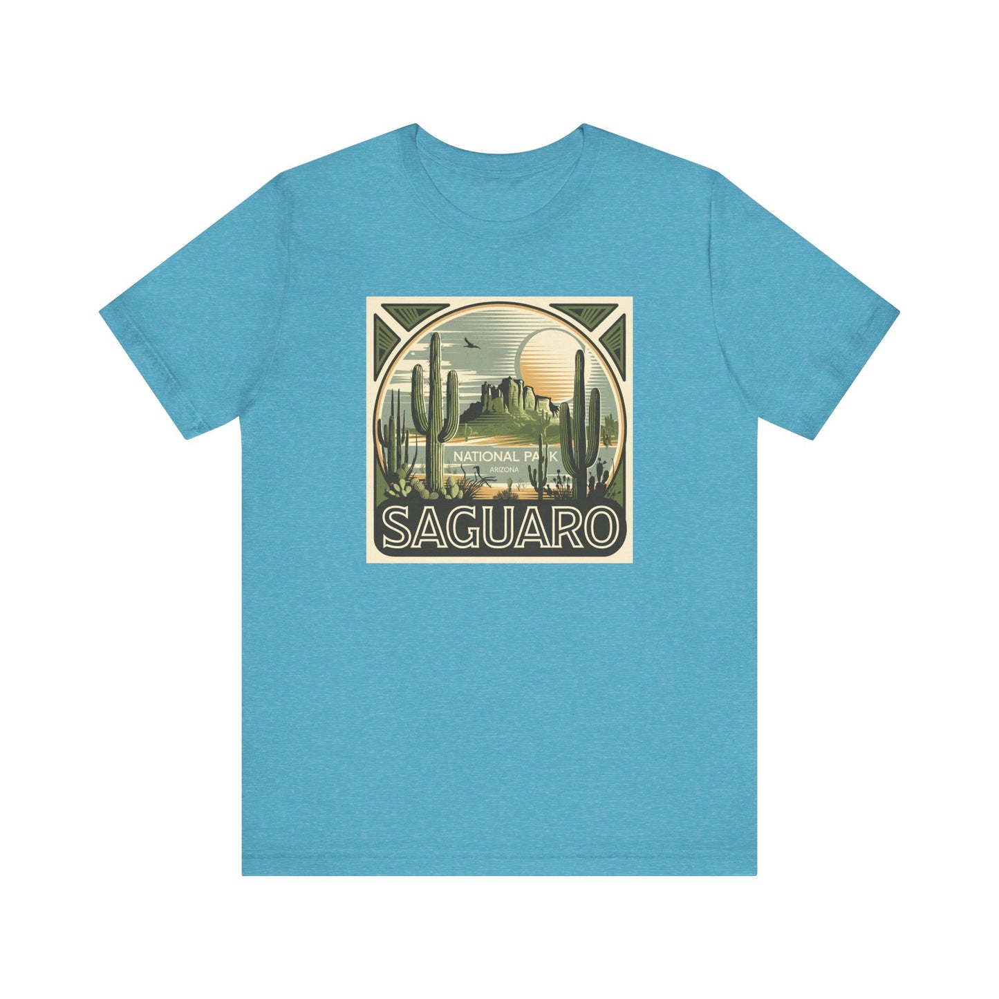 Saguaro National Park Vintage Tee, Arizona Travel and Souvenir ,Unisex short sleeve tee