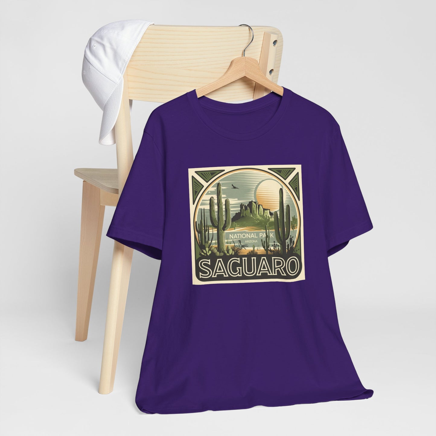 Saguaro National Park Vintage Tee, Arizona Travel and Souvenir ,Unisex short sleeve tee
