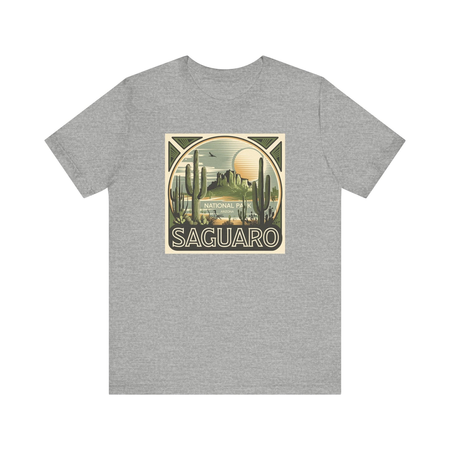 Saguaro National Park Vintage Tee, Arizona Travel and Souvenir ,Unisex short sleeve tee
