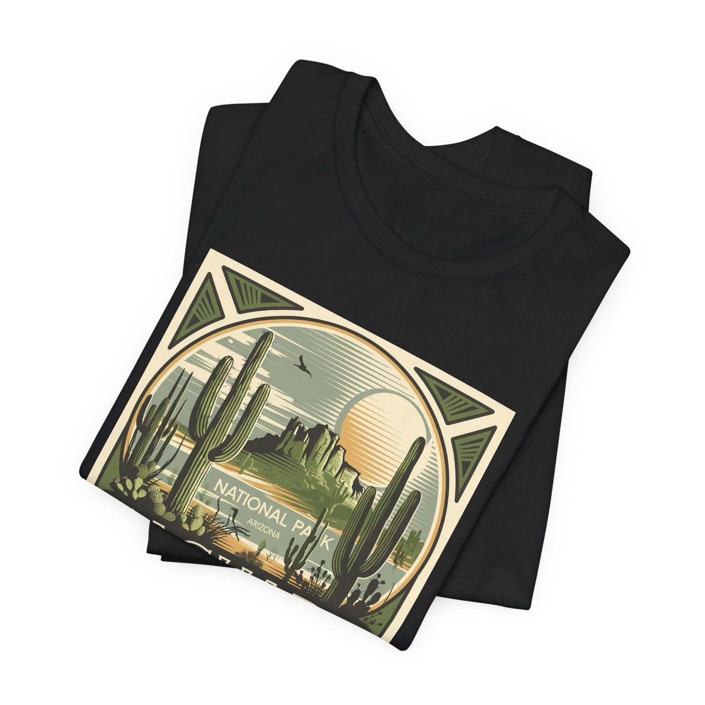 Saguaro National Park Vintage Tee, Arizona Travel and Souvenir ,Unisex short sleeve tee