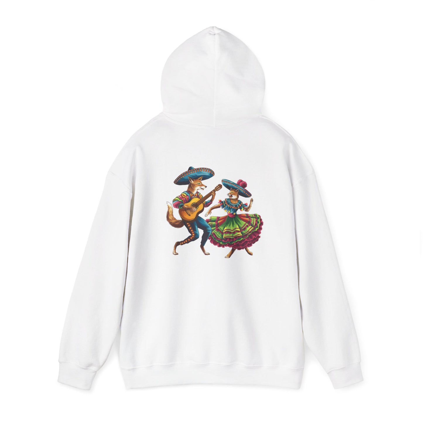 Folklorico Coyote & Bobcat Hoodie — Mariachi Dancers Design
