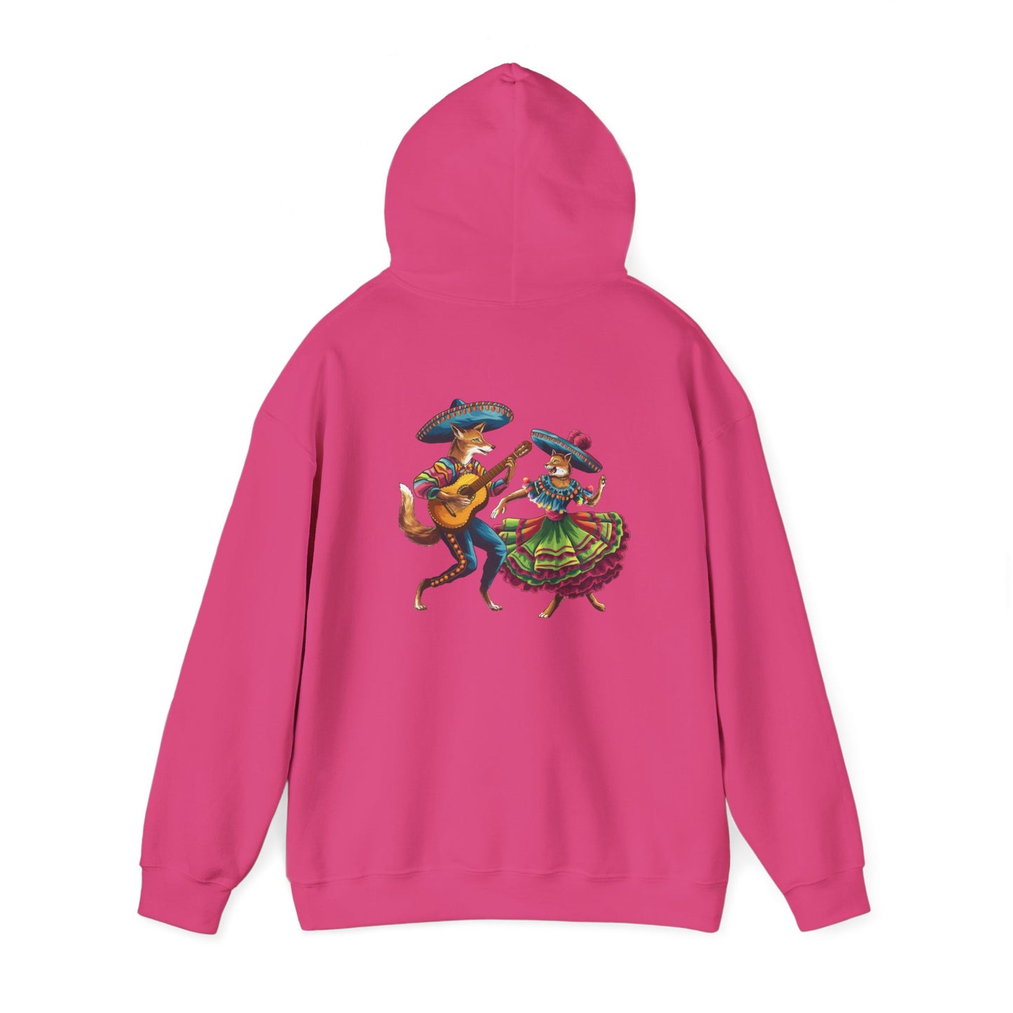 Folklorico Coyote & Bobcat Hoodie — Mariachi Dancers Design