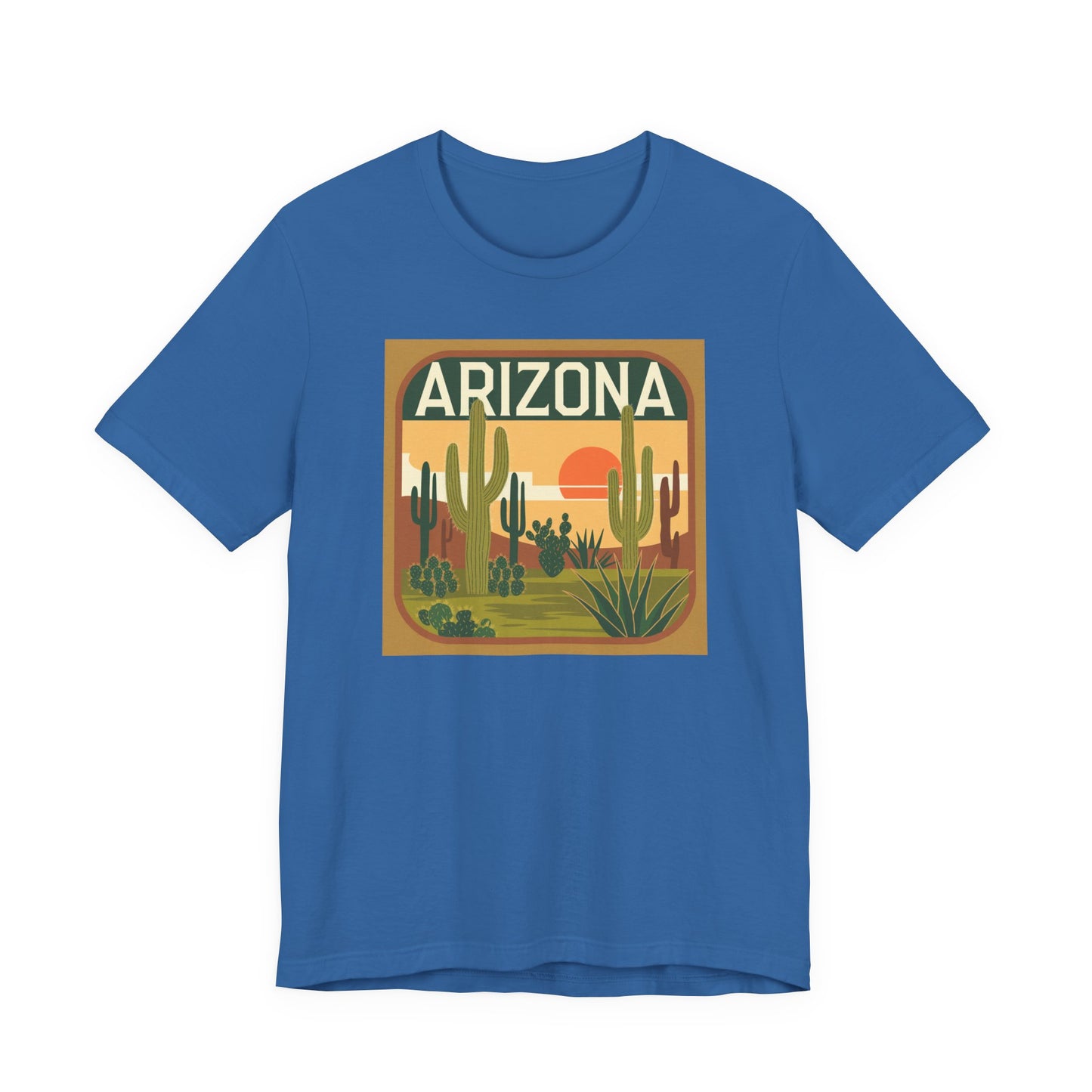 Arizona Sunset Graphic Tee | Casual Wear, Travel Souvenir, Vacation Shirt, Summer Apparel, Desert Nature Gift
