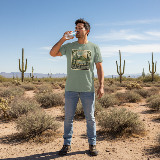 Saguaro National Park Vintage Tee, Arizona Travel and Souvenir ,Unisex short sleeve tee