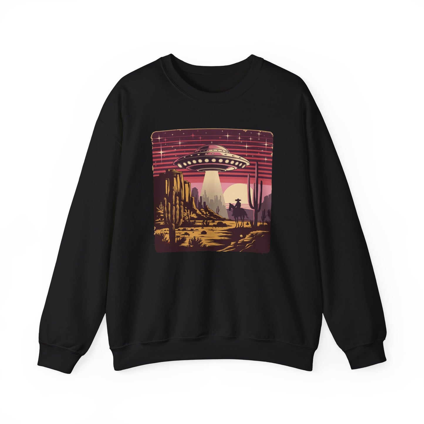 Cosmic Encounter in the Desert Sweatshirt - Unisex Heavy Blend™ Crewneck