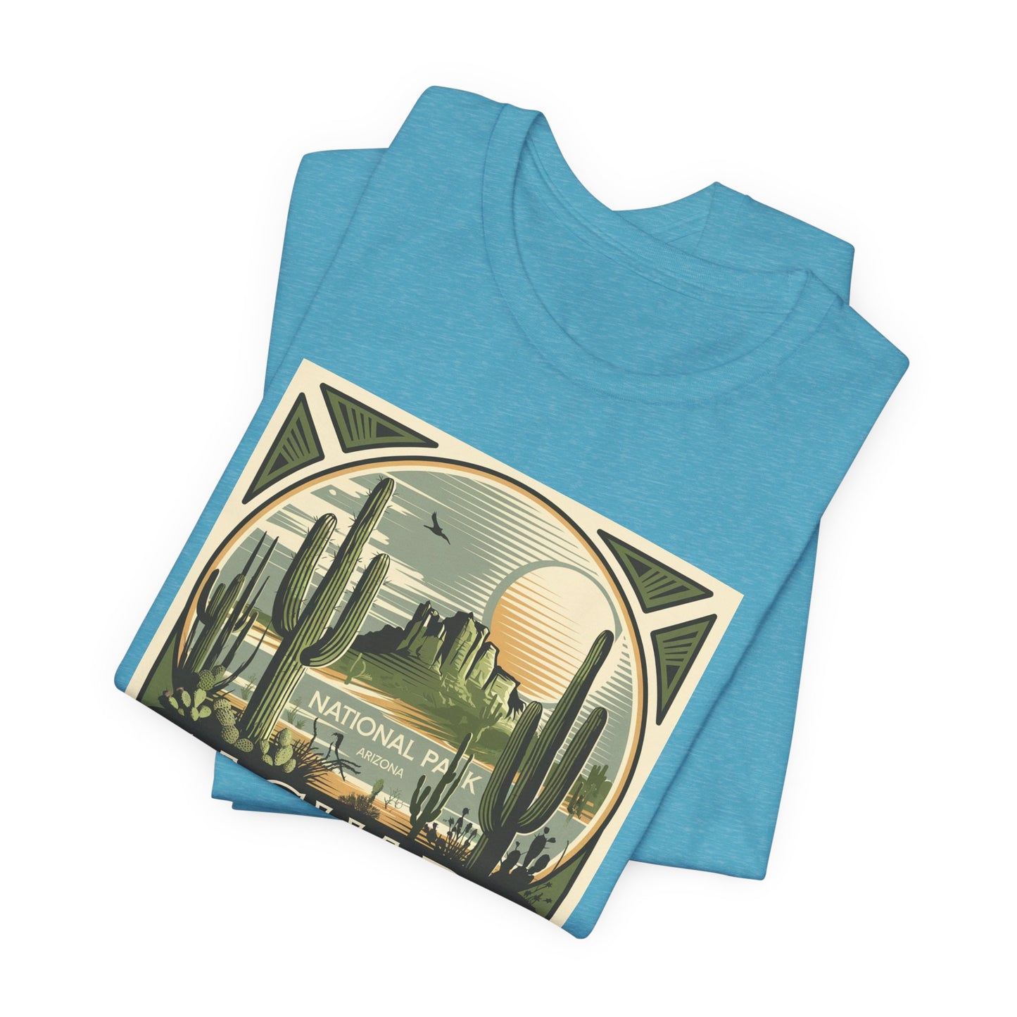 Saguaro National Park Vintage Tee, Arizona Travel and Souvenir ,Unisex short sleeve tee