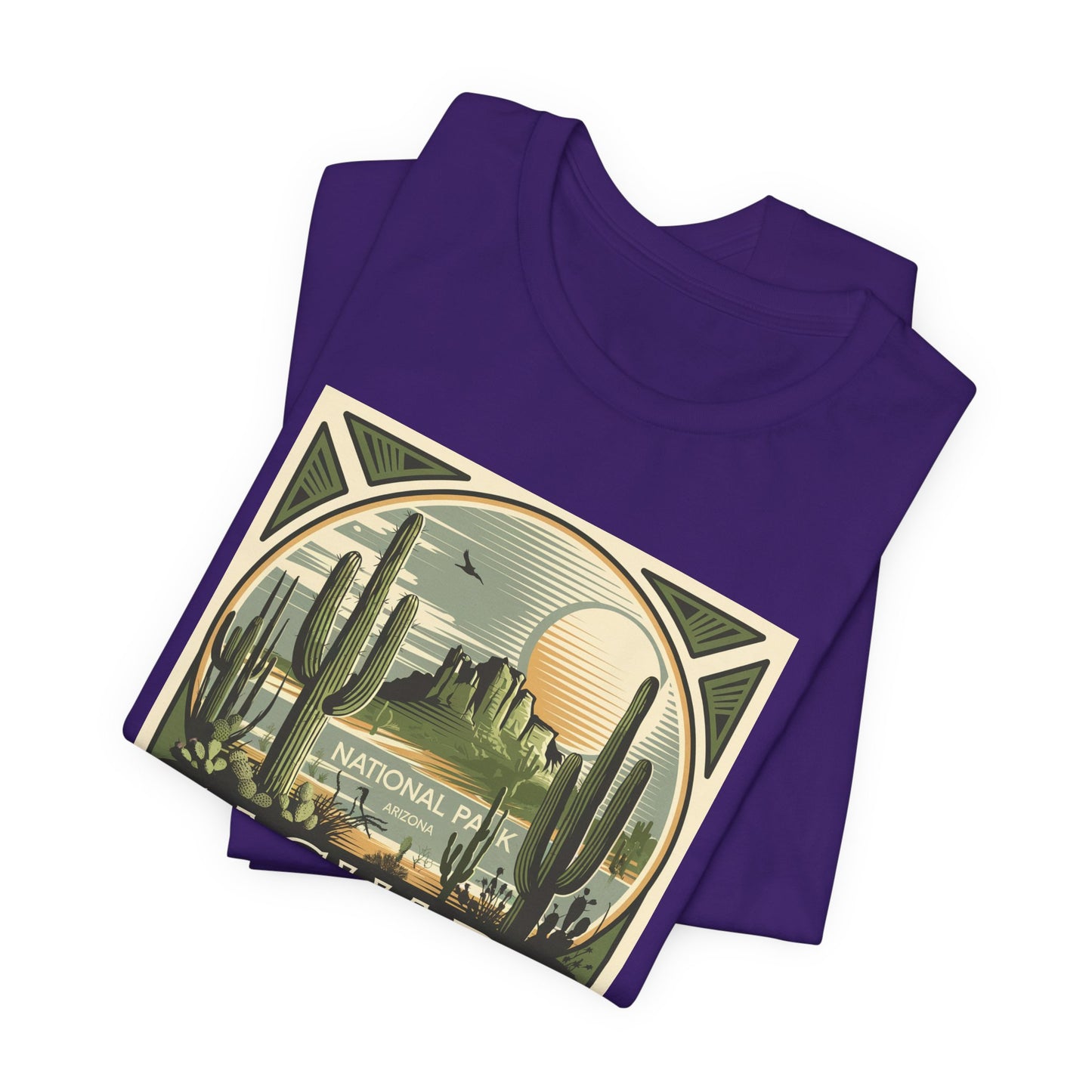 Saguaro National Park Vintage Tee, Arizona Travel and Souvenir ,Unisex short sleeve tee