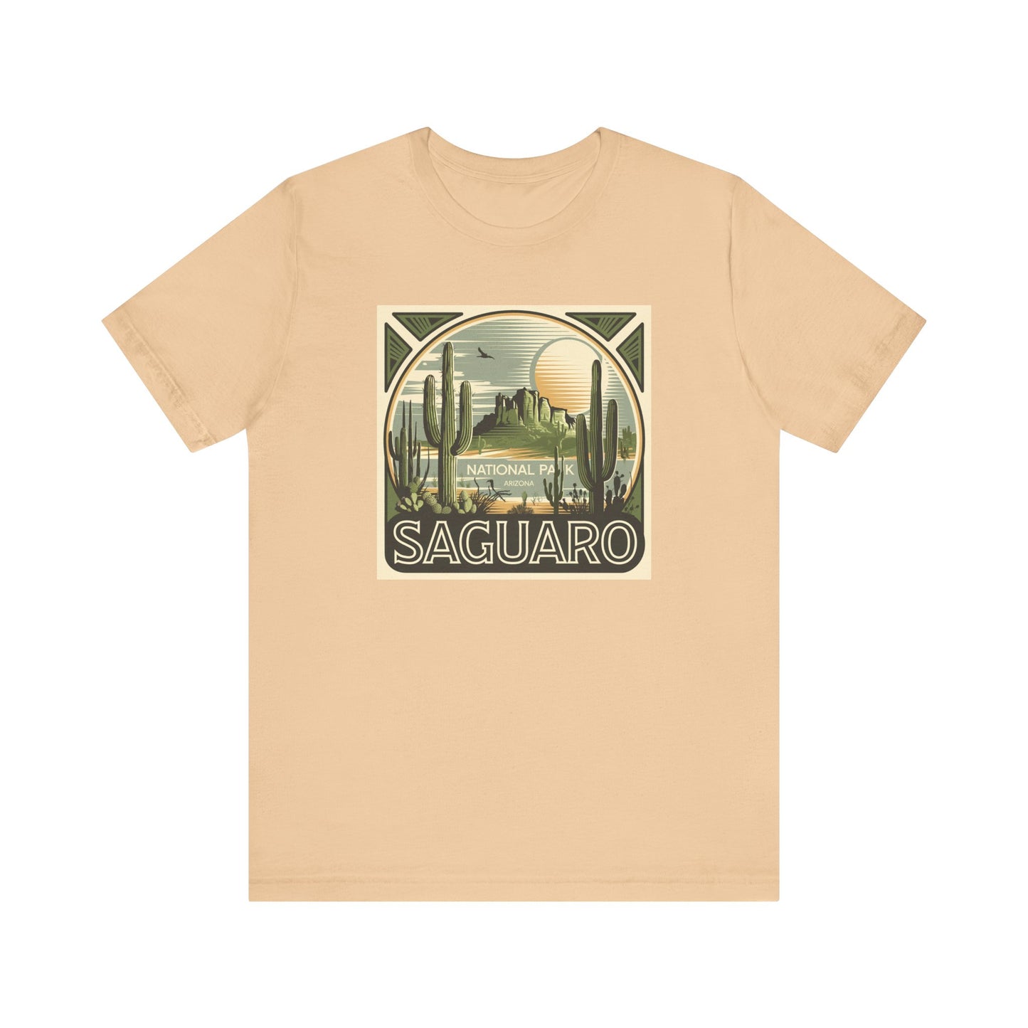 Saguaro National Park Vintage Tee, Arizona Travel and Souvenir ,Unisex short sleeve tee