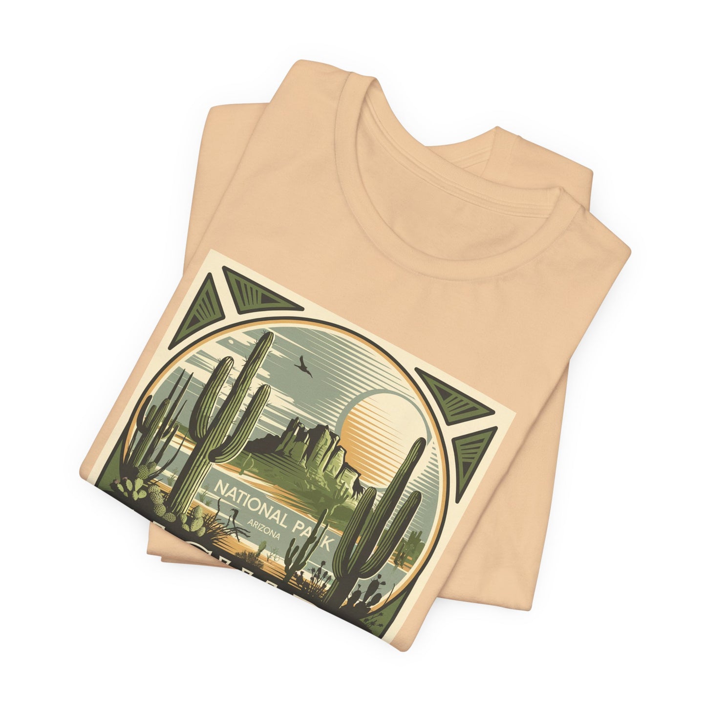 Saguaro National Park Vintage Tee, Arizona Travel and Souvenir ,Unisex short sleeve tee