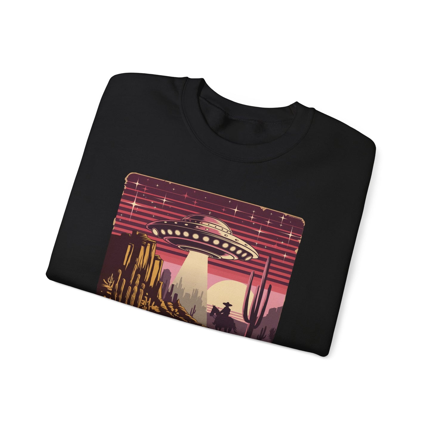 Cosmic Encounter in the Desert Sweatshirt - Unisex Heavy Blend™ Crewneck