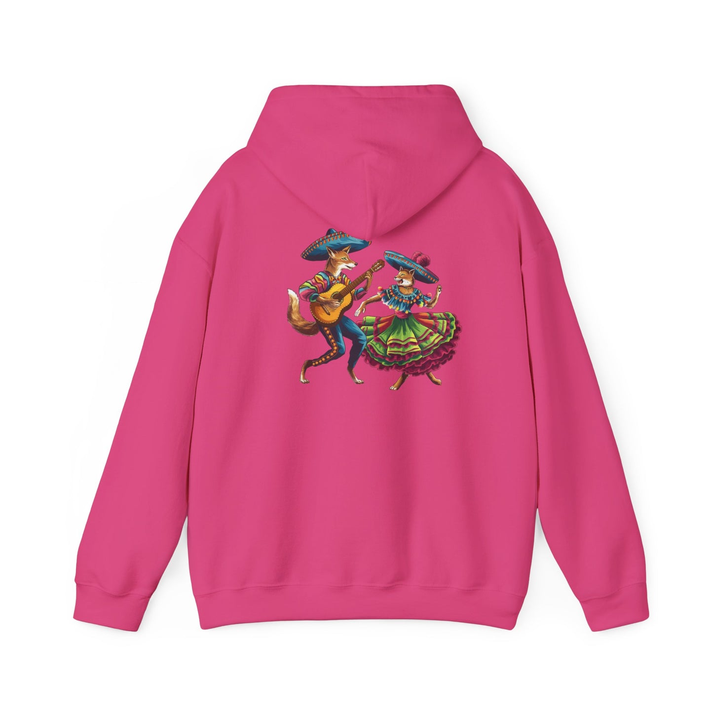 Folklorico Coyote & Bobcat Hoodie — Mariachi Dancers Design