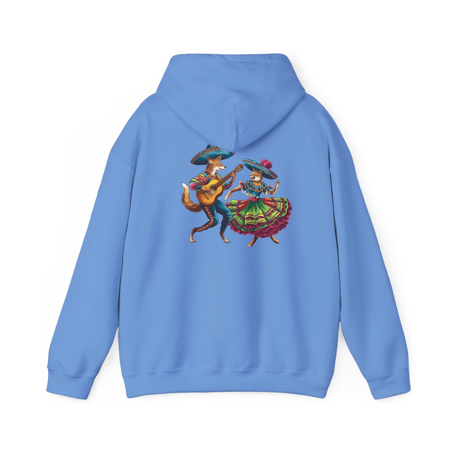 Folklorico Coyote & Bobcat Hoodie — Mariachi Dancers Design