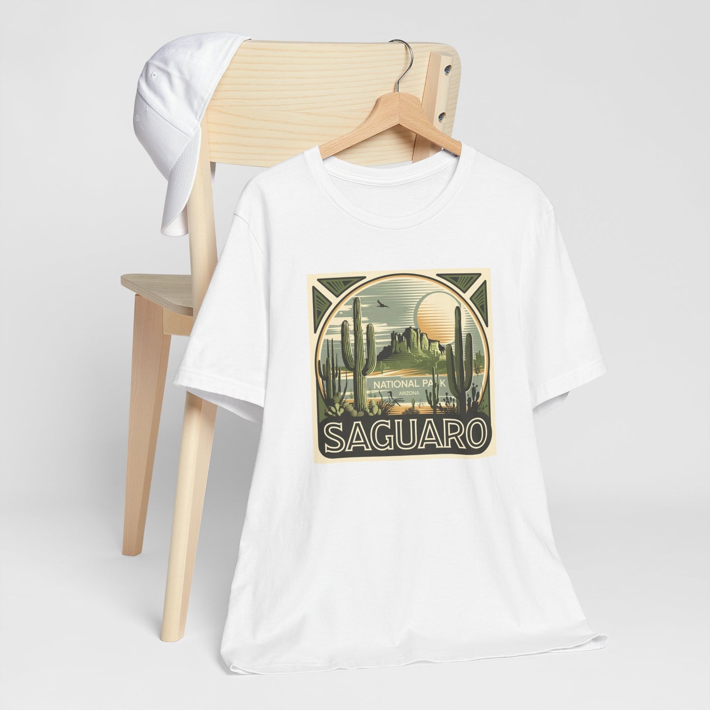 Saguaro National Park Vintage Tee, Arizona Travel and Souvenir ,Unisex short sleeve tee