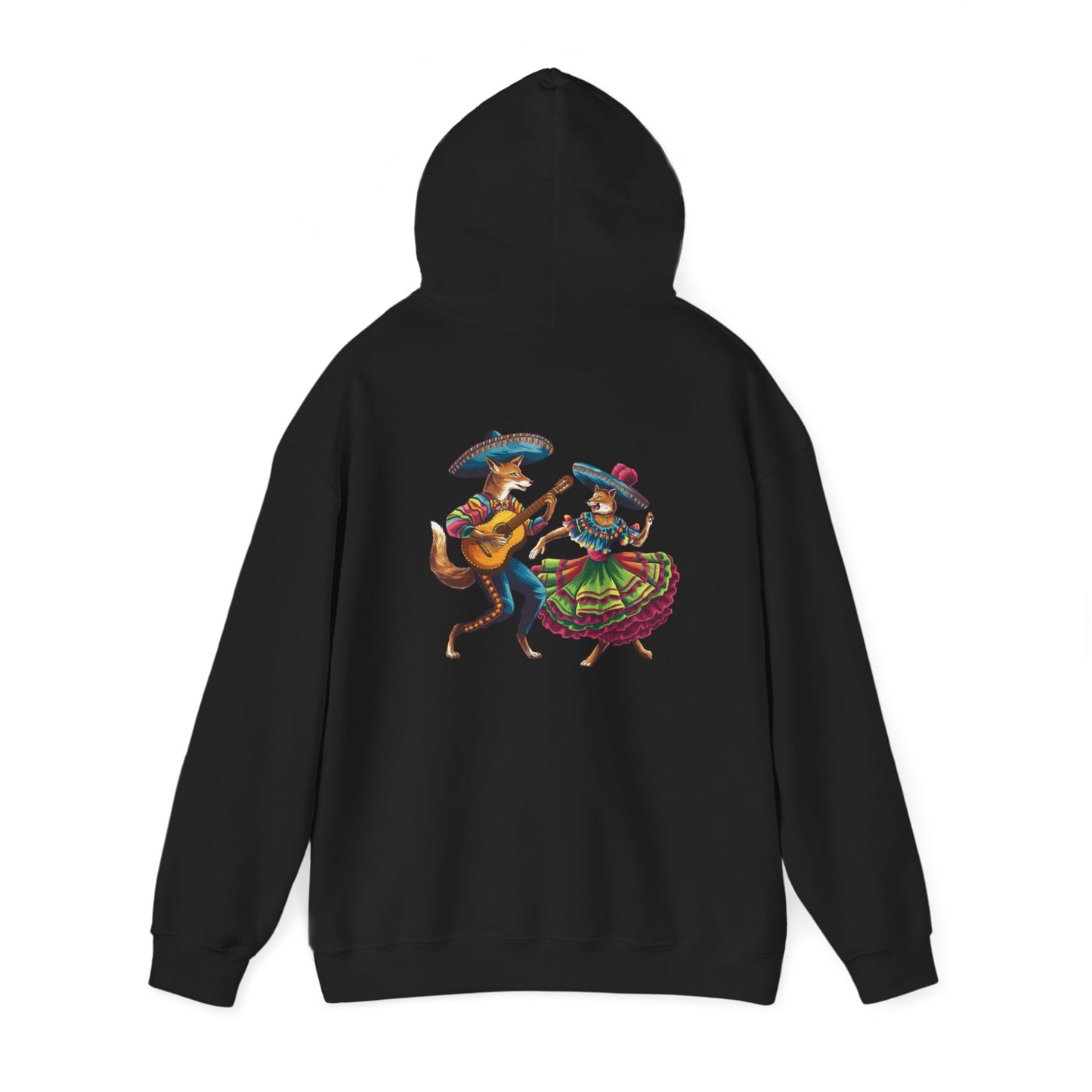 Folklorico Coyote & Bobcat Hoodie — Mariachi Dancers Design