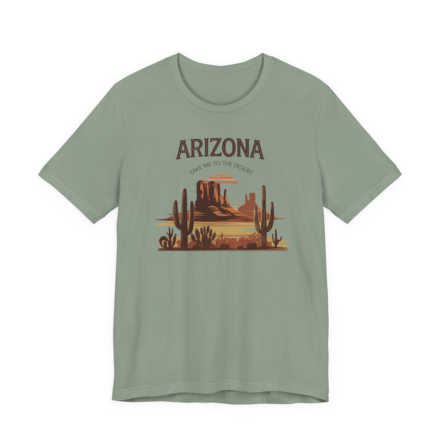 Arizona Desert Landscape Tee, Take Me to the Desert, Nature lovers,Road Trip