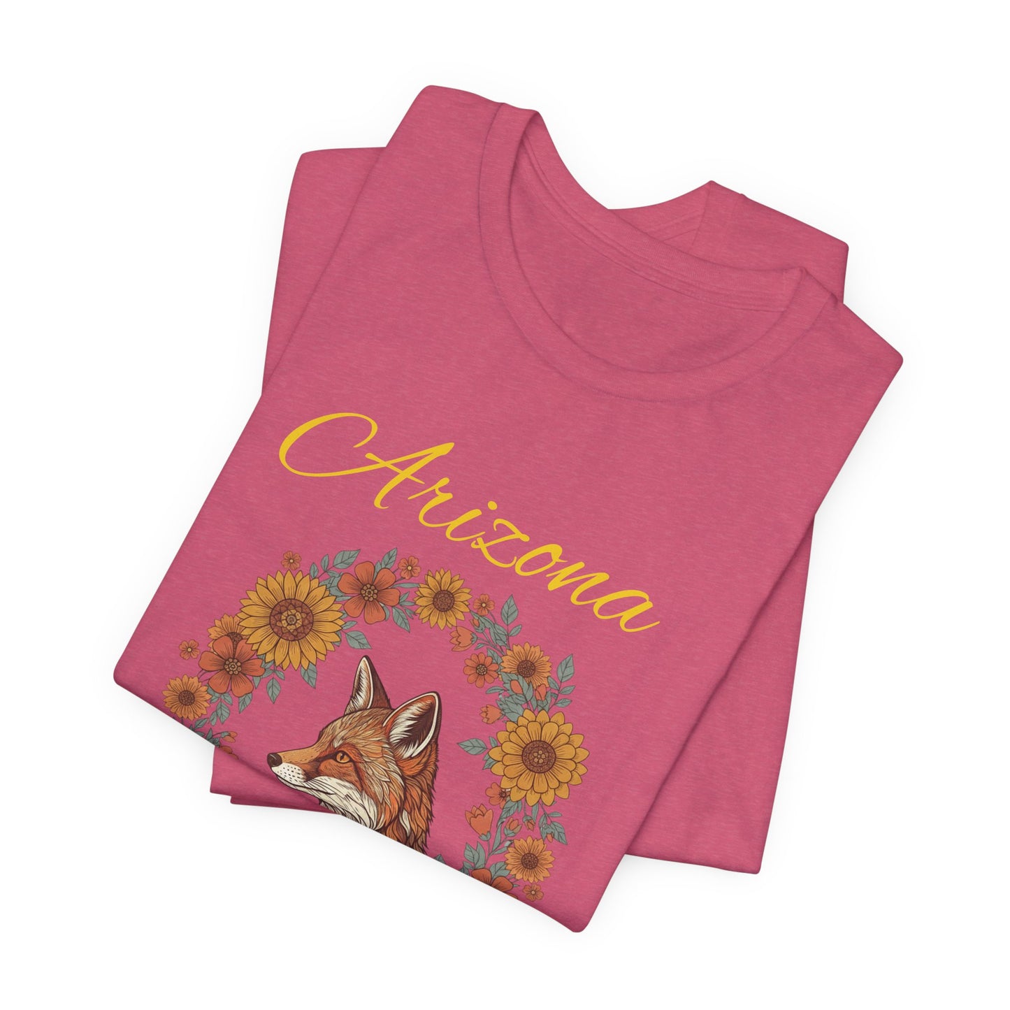 Arizona Coyote Floral Tee